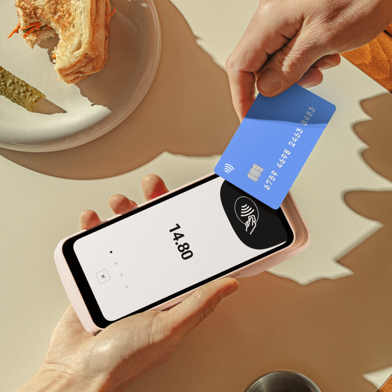 SumUp Terminal lettore di card readers USB Wi-Fi + 4G Bianco