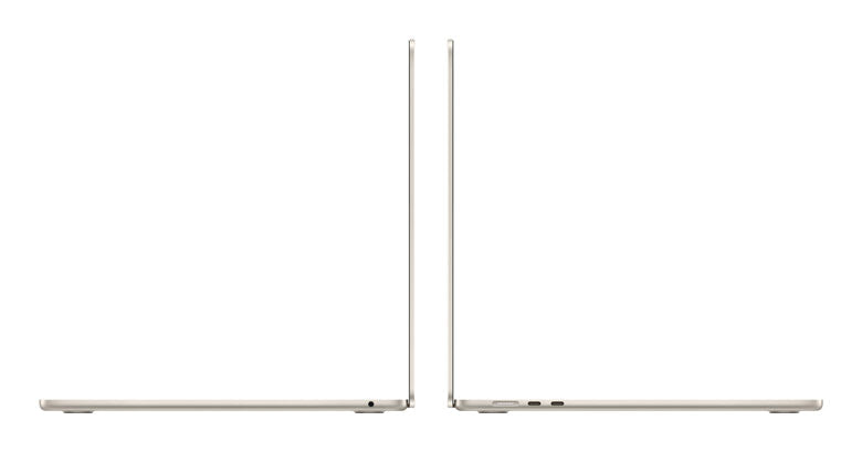 Apple MacBook Air 15'' M3 chip con core 8 CPU e core 10 GPU, 8GB, 256GB SSD Galassia