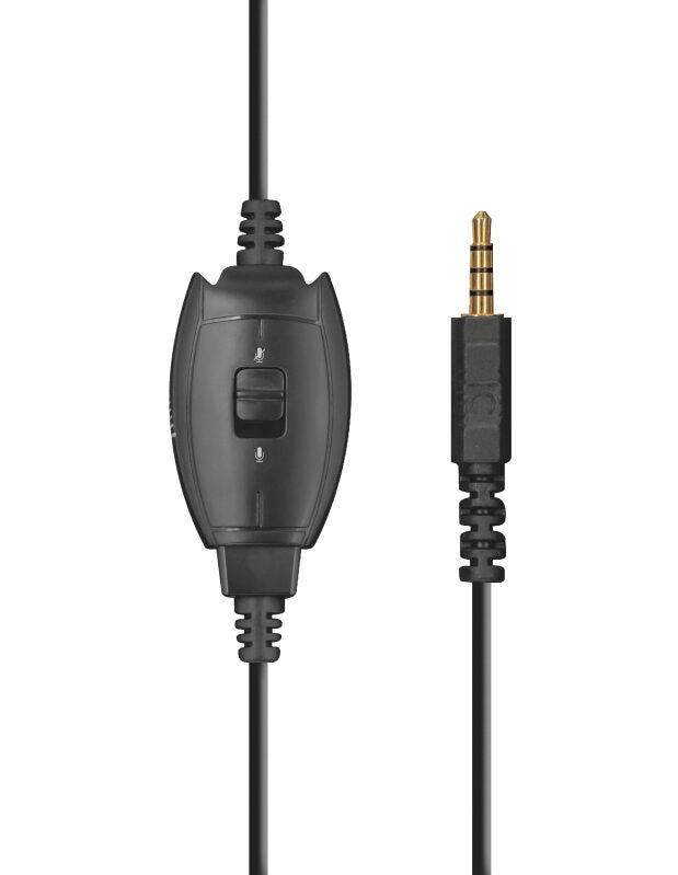 Trust GXT 404B Rana Auricolare Cablato A Padiglione Giocare Nero, Blu