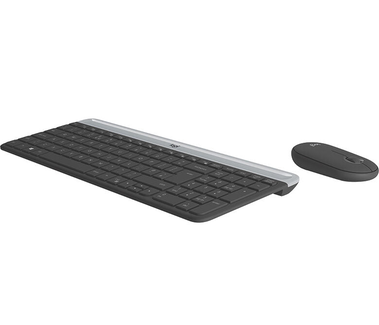 Logitech Slim Wireless Combo MK470 tastiera RF Wireless QWERTY Italiano Grafite