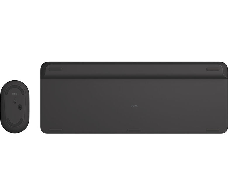 Logitech Slim Wireless Combo MK470 tastiera RF Wireless QWERTY Italiano Grafite
