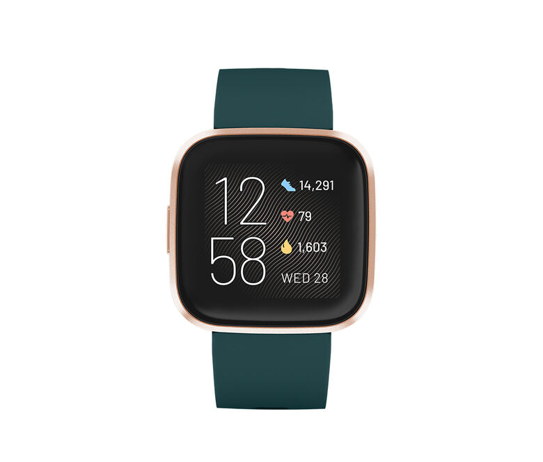 Fitbit Versa 2 3,55 cm (1.4") 40 mm AMOLED Nero, Oro