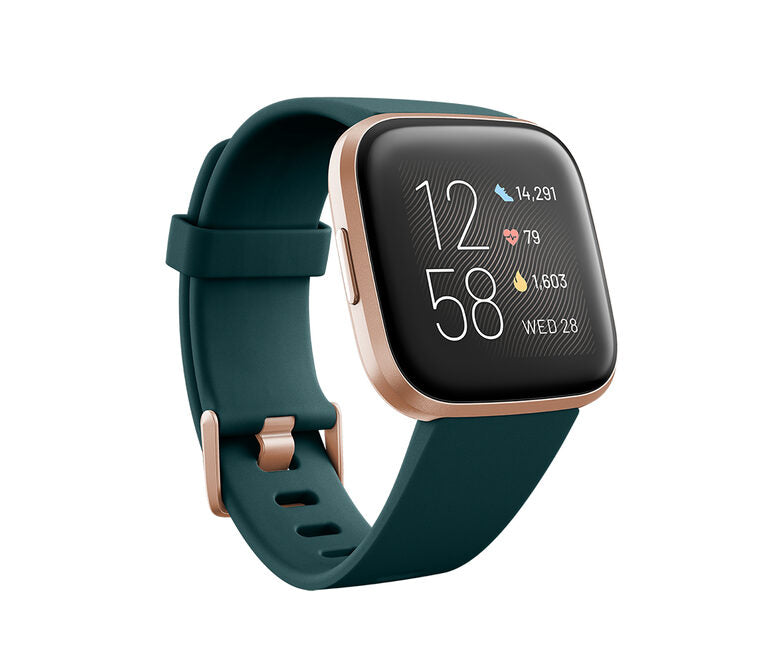 Fitbit Versa 2 3,55 cm (1.4") 40 mm AMOLED Nero, Oro