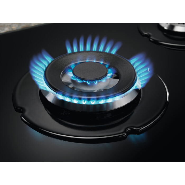 Electrolux EGG7537K Nero Da incasso 75 cm Gas 5 Fornello(i)