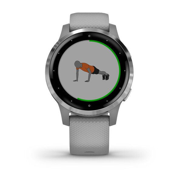 Garmin vívoactive 4s 2,79 cm (1.1") 40 mm Argento GPS (satellitare)