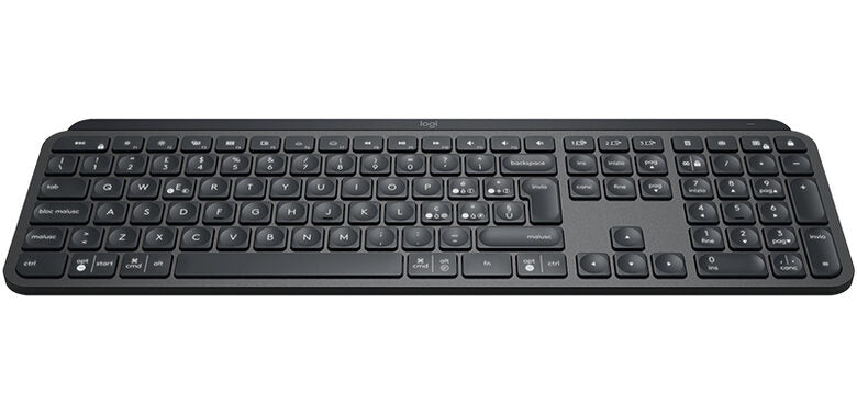 Logitech MX Keys tastiera RF senza fili + Bluetooth QWERTY Italiano Nero