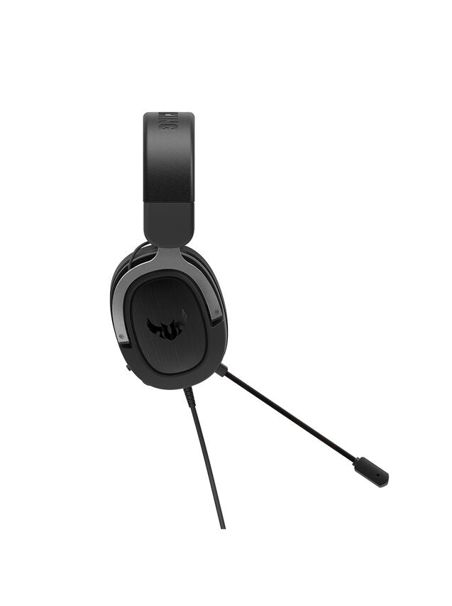ASUS TUF Gaming H3 Auricolare Cablato A Padiglione Giocare Nero, Grigio