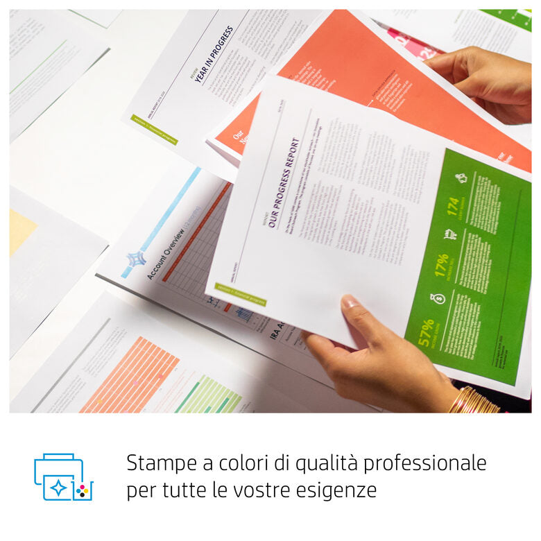 HP Color LaserJet Pro 7KW75A multifunzione Laser A4 600 x 600 DPI 21 ppm Wi-Fi