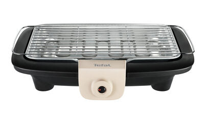 Tefal EasyGrill BG90C8 barbecue per l'aperto e bistecchiera Da tavolo Elettrico Nero, Grigio talpa 2300 W