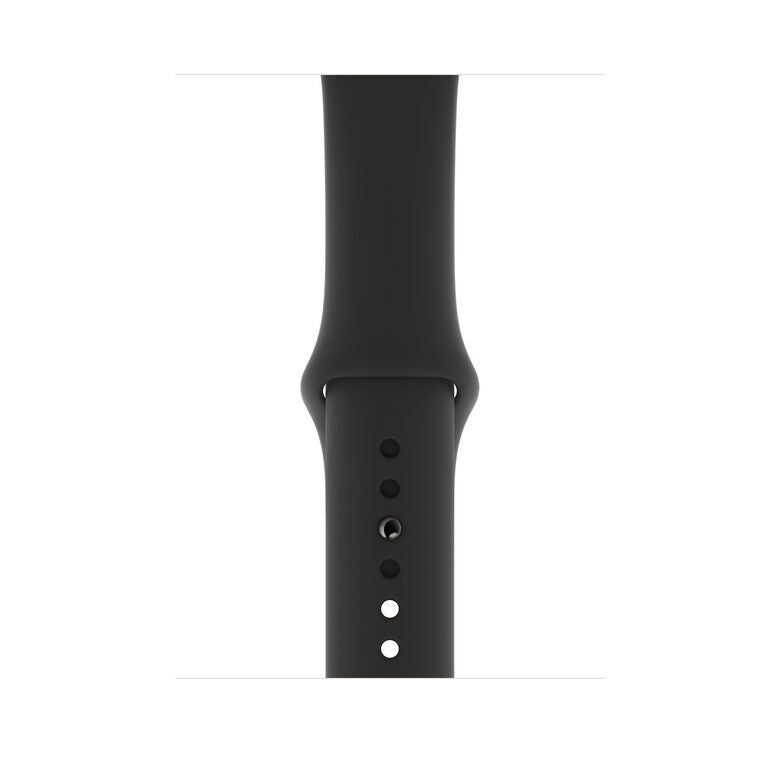 Apple Watch Series 5 GPS, 44mm in alluminio grigio siderale con cinturino Sport Nero