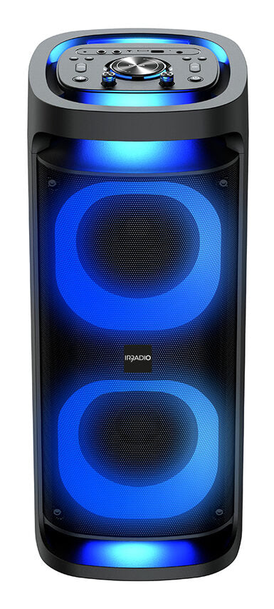 Irradio 550922121 altoparlante portatile e per feste Altoparlante da festa Nero 80 W