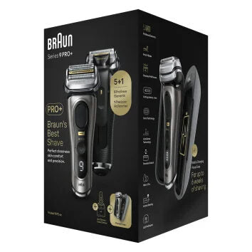 Braun Series 9 Pro+ 9575cc Wet & Dry Rasoio Trimmer Metallico