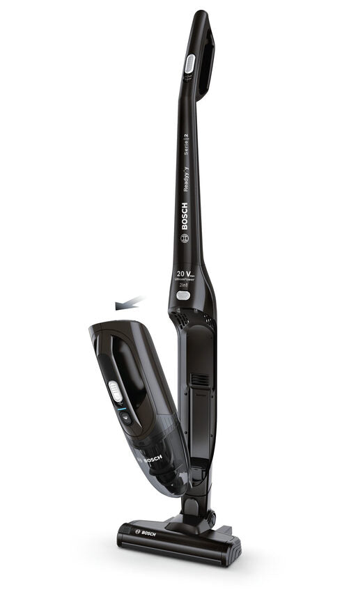 Bosch Serie 2 BBHF220 aspirapolvere senza filo Nero Senza sacchetto