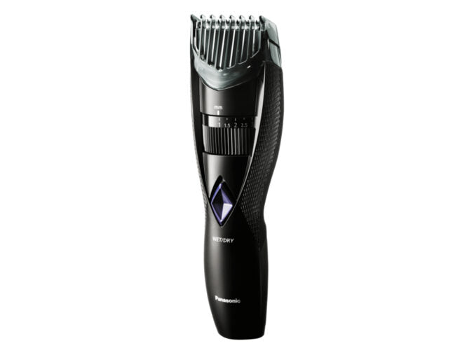 Panasonic ER-GB37, Regolabarba e tagliacapelli, Pettine accessorio, Wet&Dry, Silver