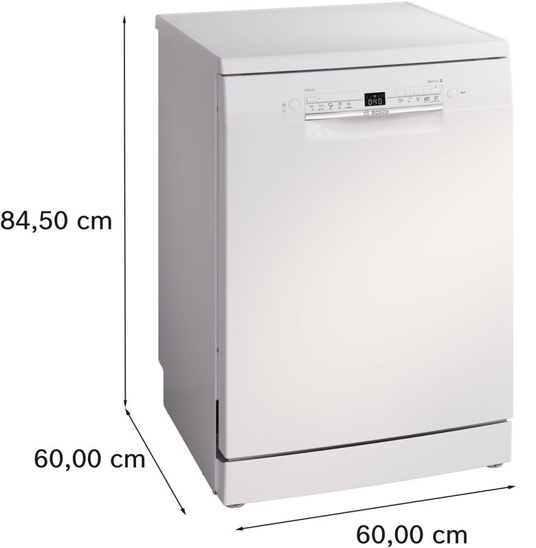Bosch Serie 2 SMS2ITW33E Lavastoviglie da libera installazione 12 coperti Bianco Classe E