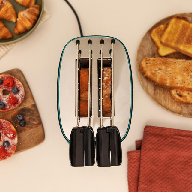 Cecotec 02184 tostapane 7 2 fetta/e 650 W Nero, Acciaio inox