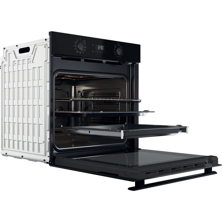 Whirlpool OMR58HU1B Forno Multifunzione Inox 12 Funzioni Cook3 classe A+ 71Lt
