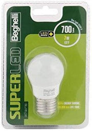 Beghelli Sfera Super LED E27 Lampadina a risparmio energetico 7 W F