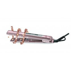 GA.MA Starlight 3D Keration Piastra per capelli Caldo Rosa 2,5 m