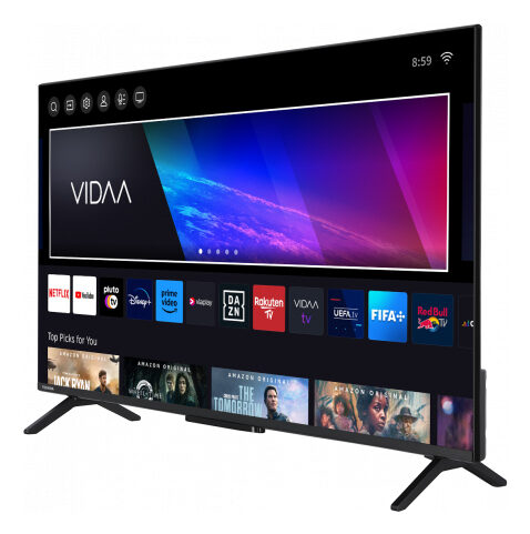 Toshiba 43QV2463DA Televisore QLED 109,2 cm (43") 4K Ultra HD Smart TV Wi-Fi Nero 250 cd/m²