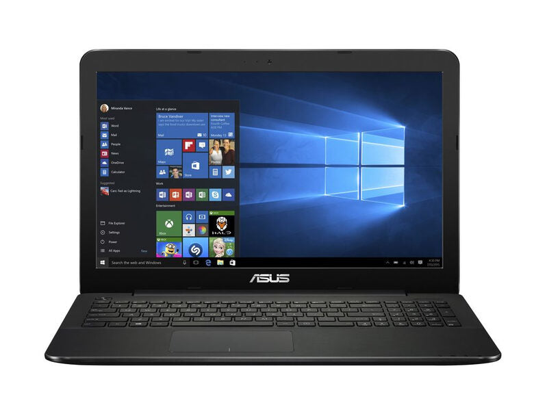 ASUS F555QA-XO296T notebook Computer portatile 39,6 cm (15.6") HD AMD A10 8 GB DDR4-SDRAM 1000 GB HDD Wi-Fi 4 (802.11n) Windows 10 Home Nero