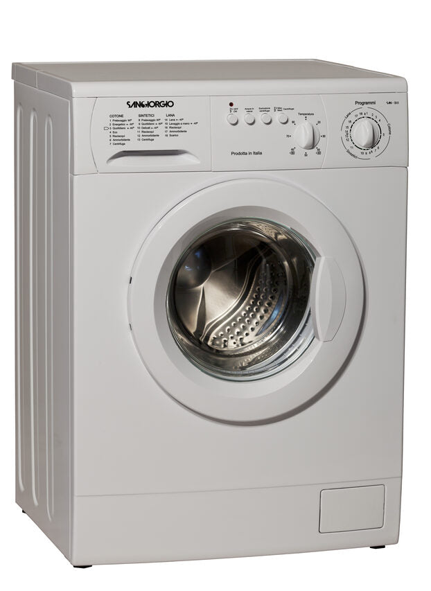 SanGiorgio S5510C Lavatrice A Libera Installazione 7 Kg, 1000 Giri, Classe D, Bianco