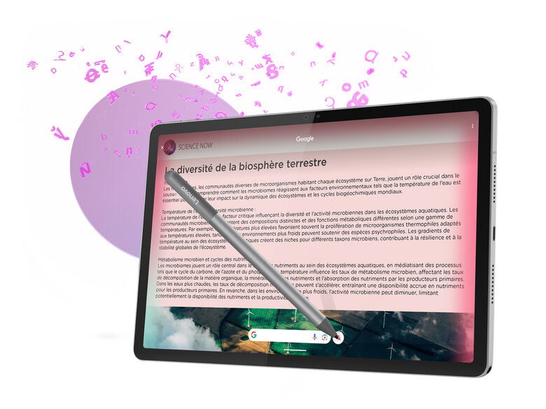 Lenovo Idea Tab - Display 11" 2.5K (2560x1600) IPS 500nits 90Hz - CPU MediaTek Dimensity 6300 - RAM 6GB - Memoria 128GB UFS - Grafica ARM Mali G57 MC2 - Connettività WiFi + 5G Slot Nano-SIM & MicroSD - Android 15 - Tab Pen Inclusi