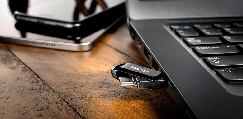 SanDisk Ultra Dual Drive Go unità flash USB 32 GB USB Type-A / USB Type-C 3.2 Gen 1 (3.1 Gen 1) Nero