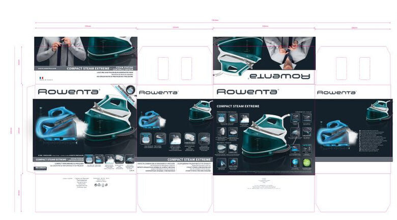 Rowenta Compact Steam Dg7520+21+22+23