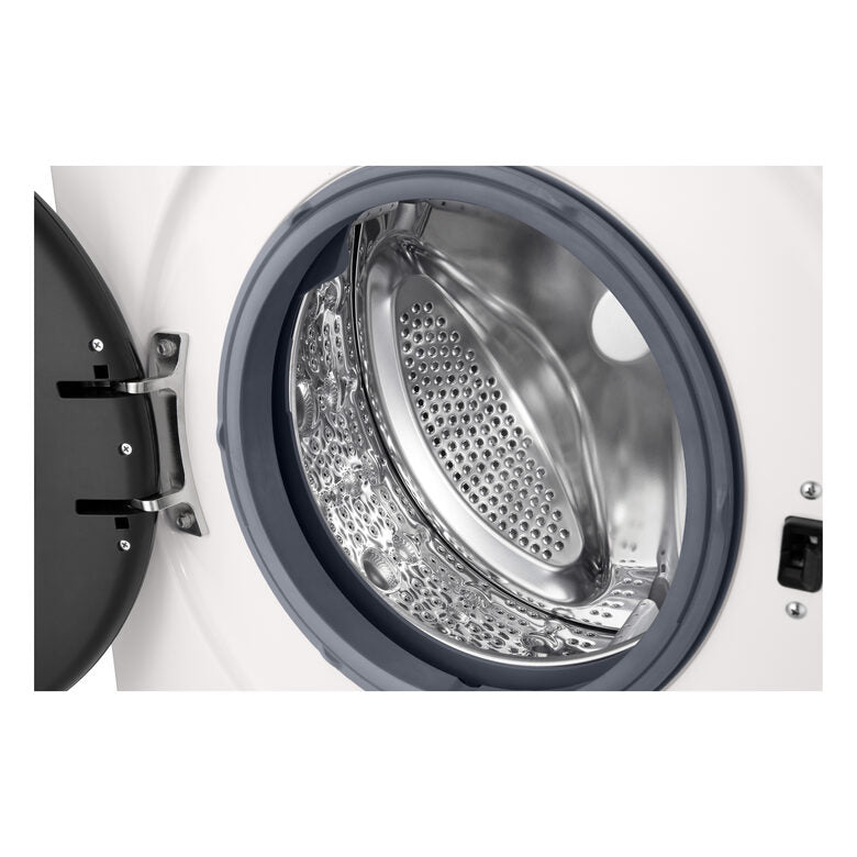 LG F2NX10S7NWB Lavatrice A Libera Installazione 7 Kg, 1200 Giri, Motore Direct Drive Inverter, Filtro Ispezionabile, Classe A, Bianco