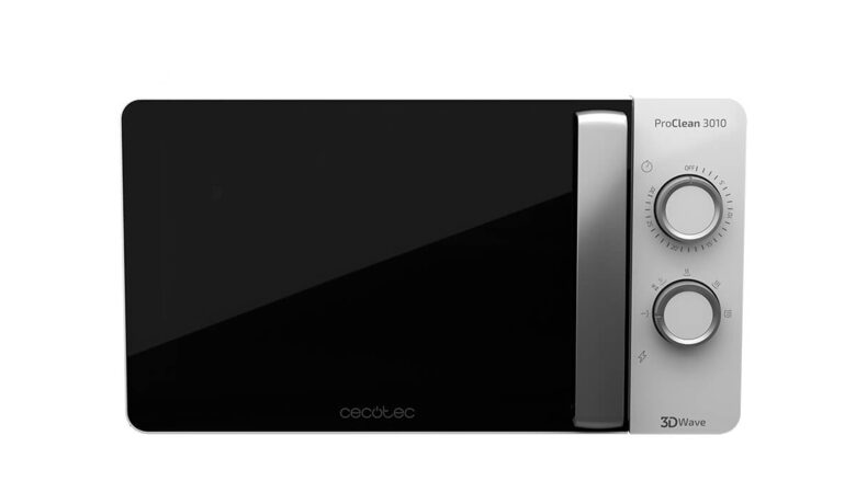 Cecotec 01522 forno a microonde Superficie piana Solo microonde 20 L 700 W Nero, Bianco
