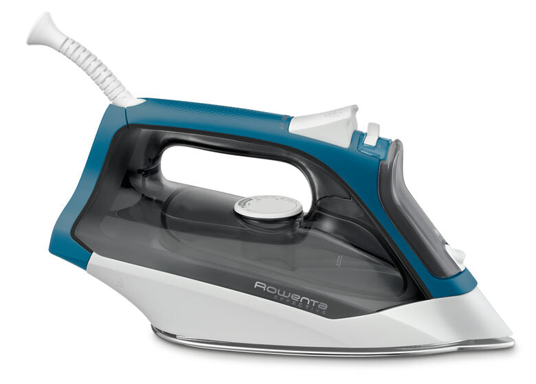 Rowenta DX1550 Effective 2, Ferro da Stiro a Vapore, con Anticalcare Integrato, con Funzionalità di Spegnimento Automatico, Colpo Vapore 110 g, Potenza 2200 W