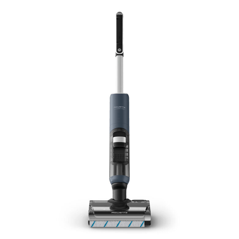 Rowenta X-Clean 5 Pro GZ5436E0 scopa elettrica Aspirapolvere elettrica Batteria Secco e bagnato Senza sacchetto 0,5 L Blu, Nero