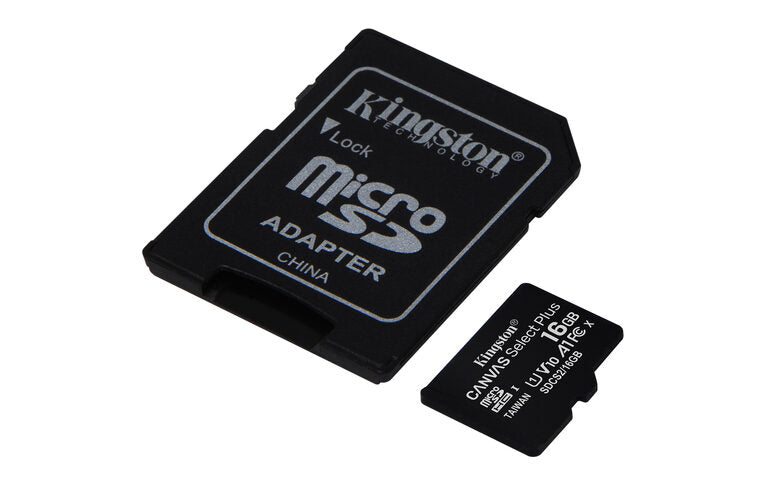 Kingston Technology Canvas Select Plus 16 GB MicroSDHC UHS-I Classe 10
