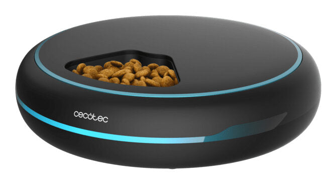 Cecotec Pumba 1600 Purrfect Meal Distributore automatico di cibo per animali con 4 sezioni indipendenti