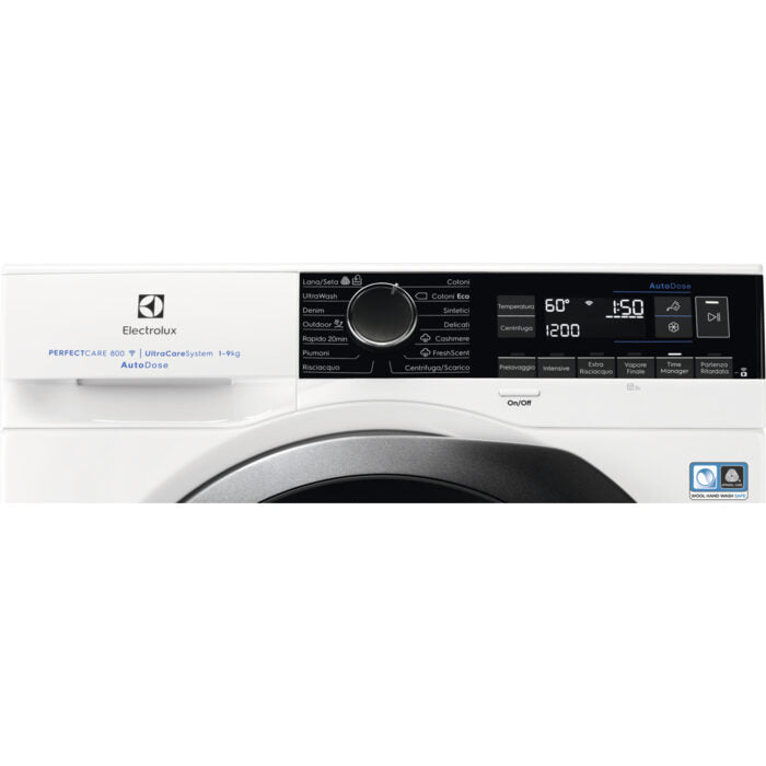 Electrolux EW8F296SQ lavatrice Caricamento frontale 9 kg 1600 Giri/min B Bianco