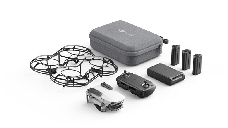 DJI Mavic Mini Fly More Combo Drone 4 rotori Quadrirotore 12 MP 2720 x 1530 Pixel 2400 mAh Nero, Bianco