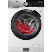 AEG L9WEC169KC lavasciuga Libera installazione Caricamento frontale Nero, Acciaio inossidabile, Bianco C