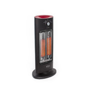Argoclima 191070203 stufetta elettrica Interno Nero, Rosso 800 W Riscaldatore di ambienti elettrico al quarzo