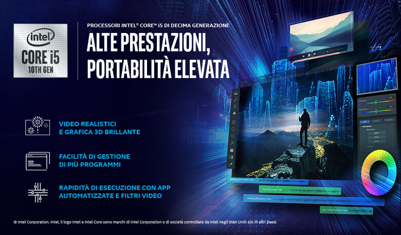 DELL Inspiron 5593 Computer portatile 39,6 cm (15.6") Full HD Intel® Core™ i5 di decima generazione 8 GB DDR4-SDRAM 512 GB SSD Wi-Fi 5 (802.11ac) Windows 10 Pro Argento
