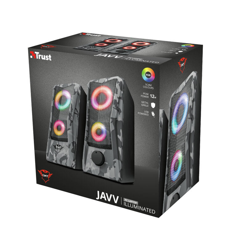 Trust GXT 606 Javv Nero, Grigio Cablato 6 W