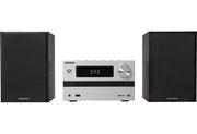 Kenwood M-720DAB set audio da casa Microsistema audio per la casa 25 W Nero, Argento