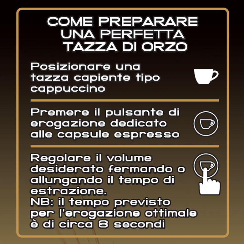 Illy Hordeum Orzo Capsule caffè 18 pz