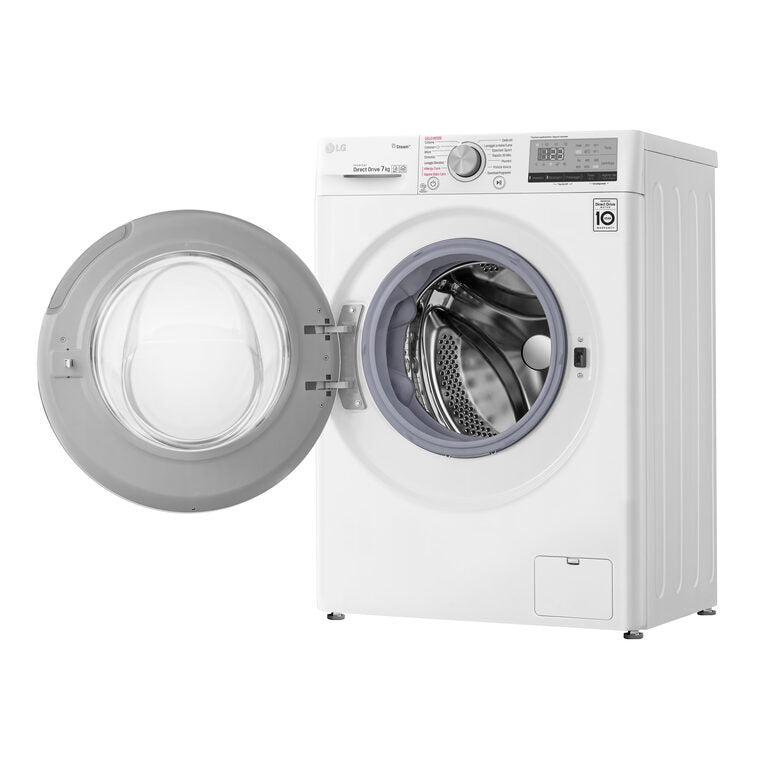 LG F2WV4S7S0E Lavatrice Slim Intelligente AIDD 7kg Vapore 1200 Giri/min Carica frontale Classe E