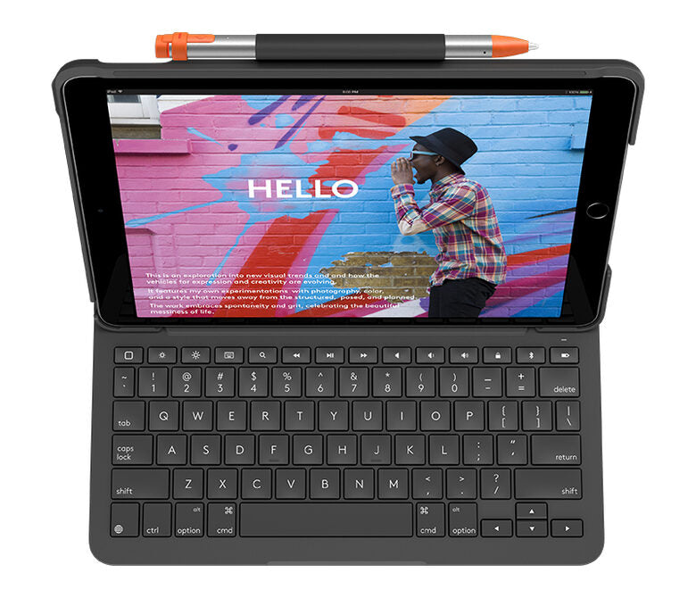 Logitech Slim Folio Grafite Bluetooth QWERTY Italiano