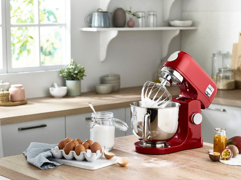 Kenwood KMX750AR robot da cucina 1000 W 5 L Rosso, Acciaio inossidabile