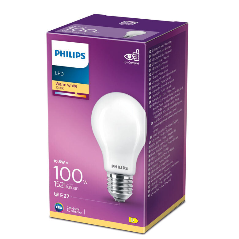 Philips 8718699704162 lampada LED 10,5 W E27 D