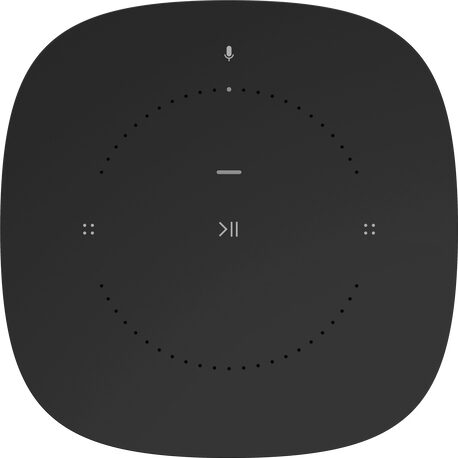Sonos One 2nd smart speaker wifi con controllo vocale Alexa Google Nero