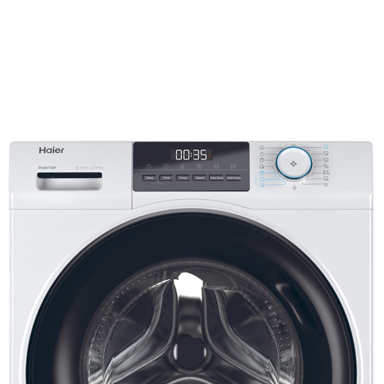 Haier HW110-BP14929A-S Serie 1 Lavatrice A Libera Installazione 11 Kg, 1400 Giri, Classe A, Inverter, Refresh, Bianco