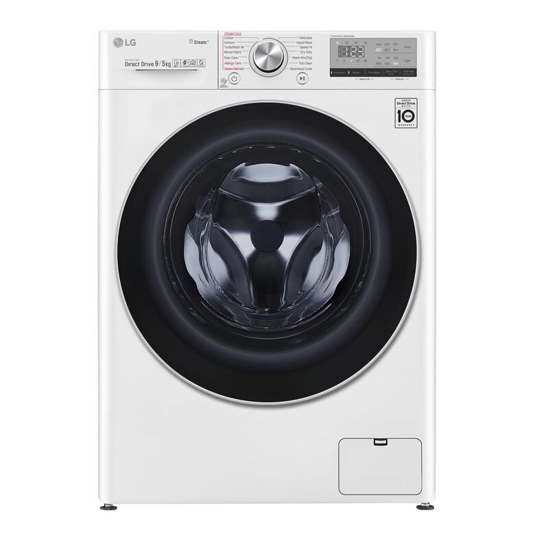 LG F4DV409S0E Lavasciuga Intelligente AIDD 9/6kg Vapore 1400 Giri/min Carica frontale Classe A